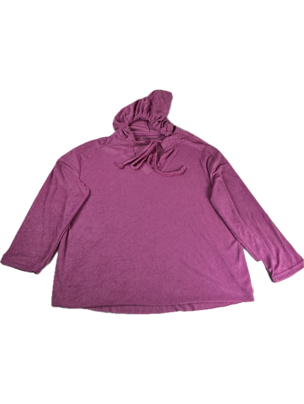 Rebellious One Women's 1X Purple Hooded Pullover Top